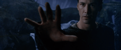 The Matrix Reloaded - Neo stopping the Sentinels main-qimg-4499f104aaf84c661723b6d68bf64ccb